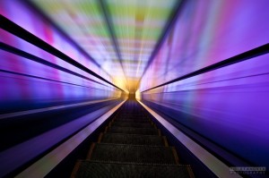 purple escalator