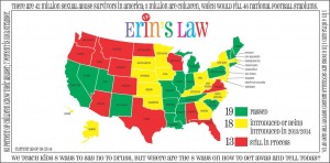 Erin's law 19 states passed