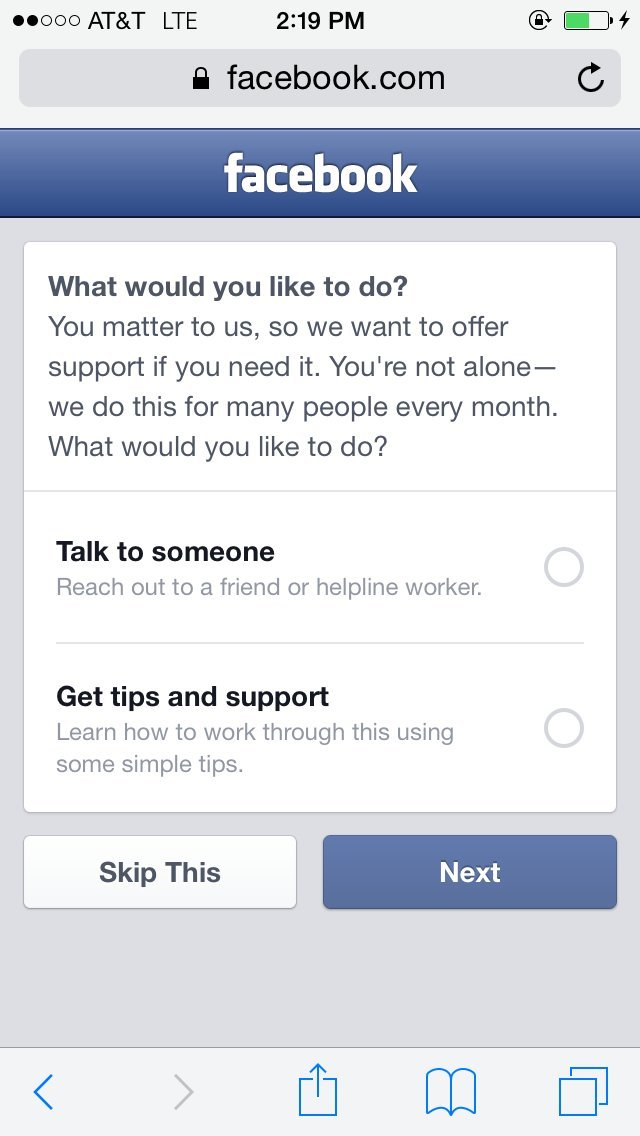 Facebook Adds New Feature For Suicide Prevention2