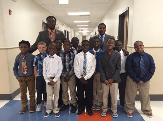 Counselor creates 'Gentleman's Club' to teach students life lessons