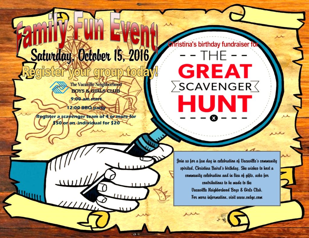 How To Make A Scavenger Hunt Fundraiser